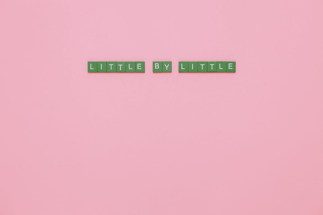 Little By Little Motivational Quotes · Free Stock Photo