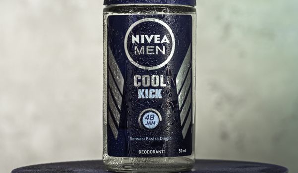 Close-up of a Men Nivea Deodorant 
