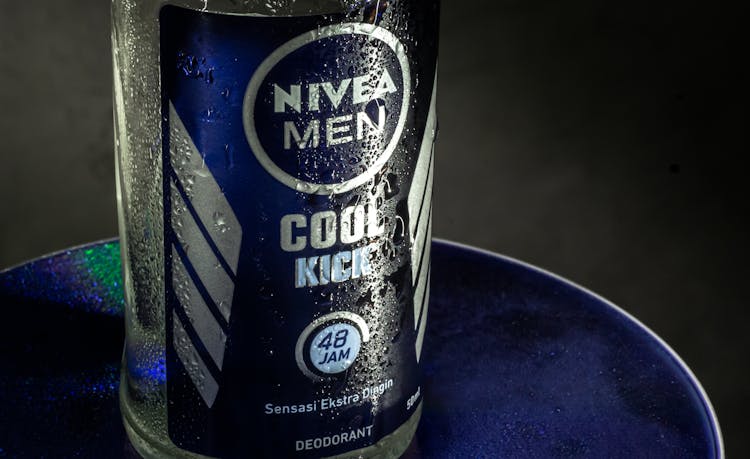 Close-up Of A Nivea Men Deodorant 