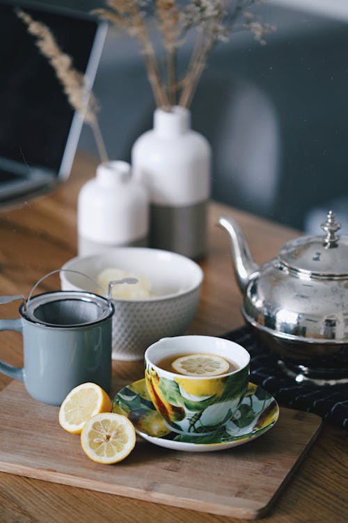 Základová fotografie zdarma na téma čaj, čajová konvice, čajový set