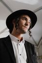 Man in Black Suit Jacket and White Dress Shirt