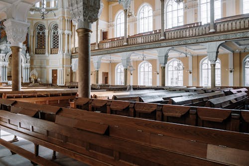 The Interior of a Synagogue