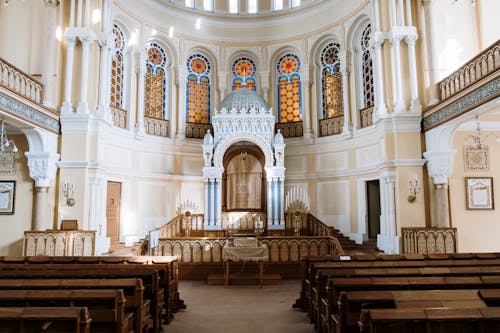 The Interior of a Synagogue