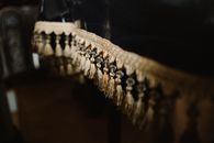 Brown and Black Beaded Necklace
