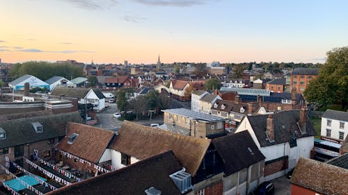 Darmowe zdjęcie z galerii z panorama miasta, widok miasta