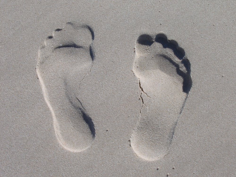 Sand Foot Prints