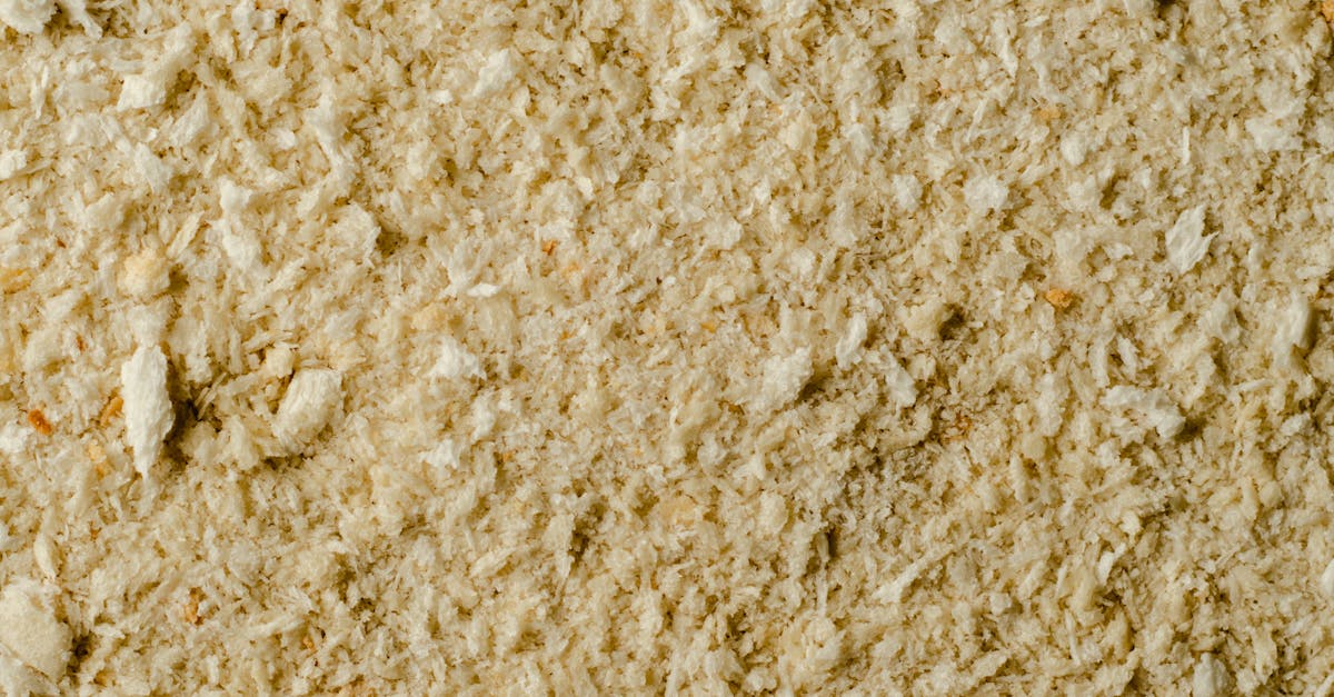 Detailed close-up of panko breadcrumb texture, useful for culinary backgrounds and recipes.