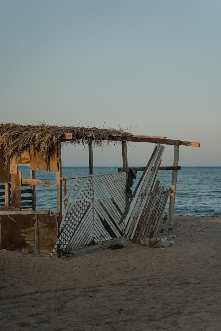 A Shed On A Beach