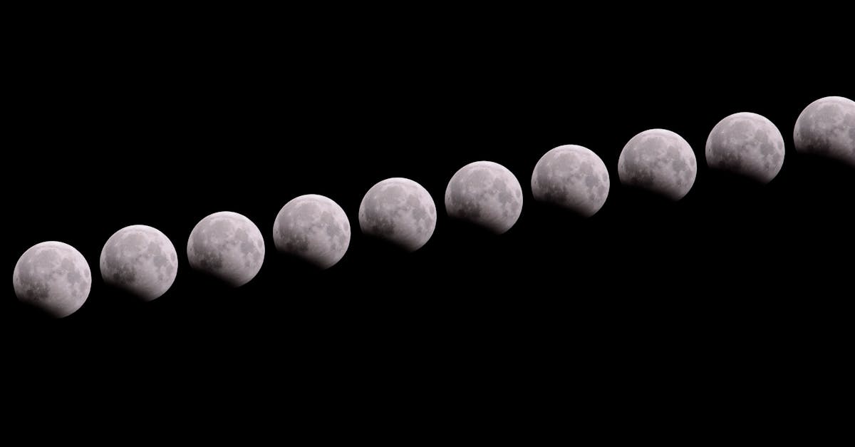 Free stock photo of Partial lunar eclipse