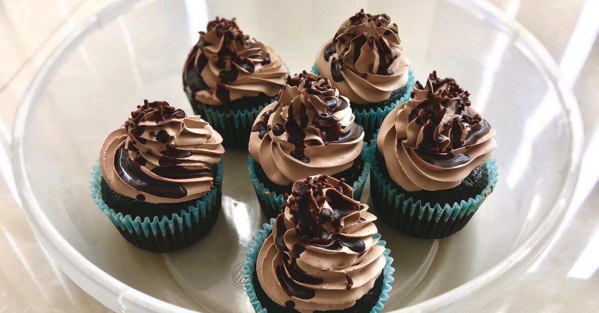 National Chocolate Cupcake Day themed image