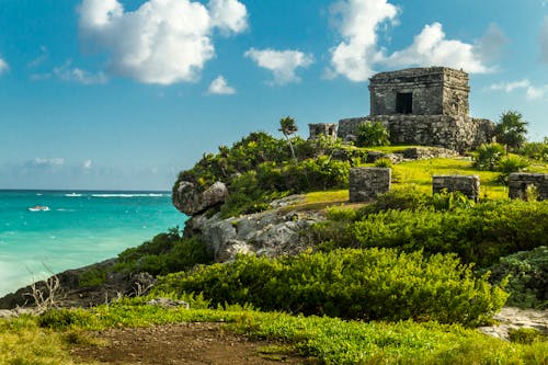 Δωρεάν στοκ φωτογραφιών με rock, tulum, ακτή