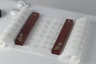 Roll of Paper with Chinese Script