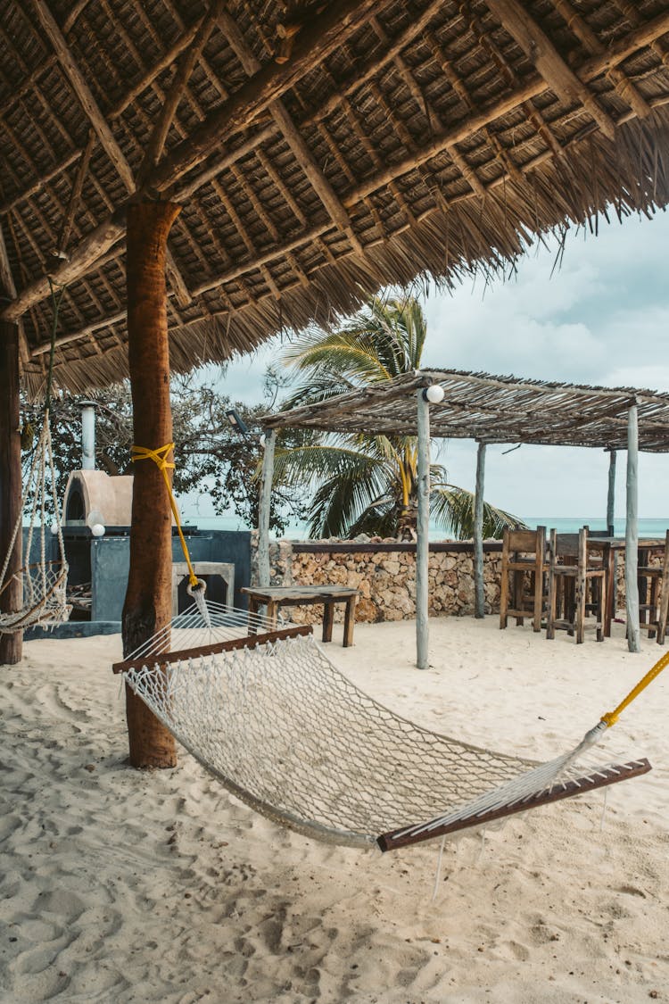 Hammock On The Beach