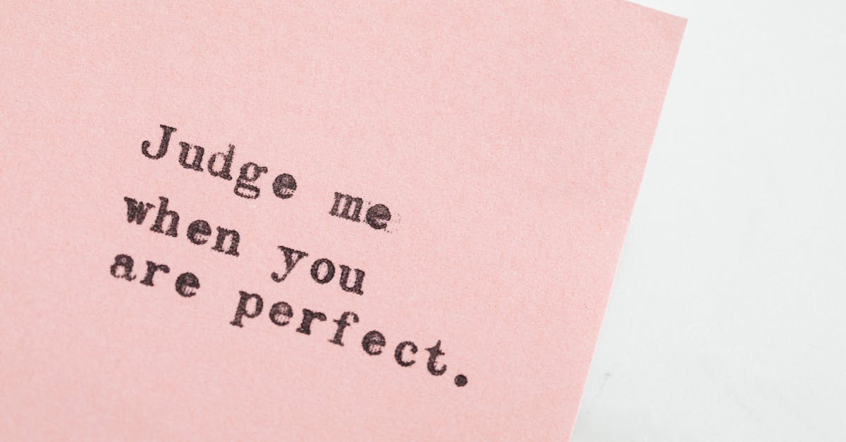 Typed Message on Pink Paper ยท Free Stock Photo