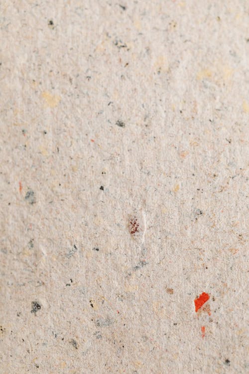 Close-up of Beige Paper Texture