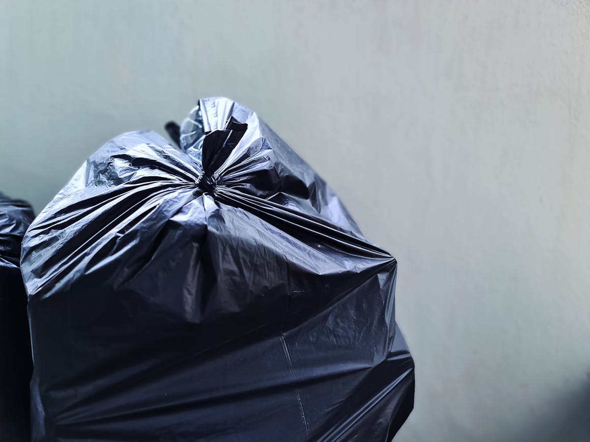 Black Plastic Bag 