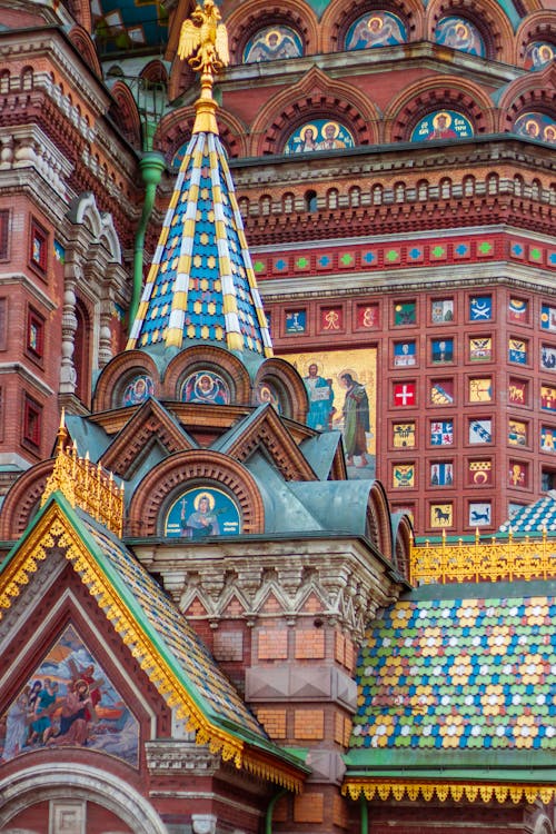 バロック, モザイク, ロシア教会の無料の写真素材