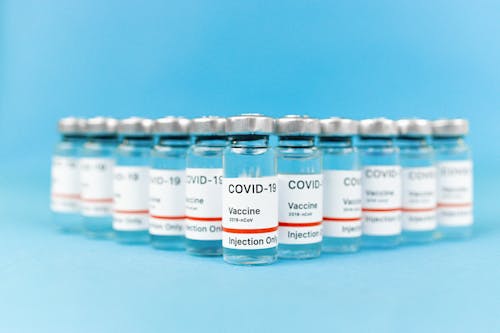 Kostenlos Kostenloses Stock Foto zu begrifflich, blauem hintergrund, coronavirus Stock-Foto