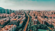 City Buildings Under the Blue Sky