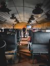 People Travelling in a Train