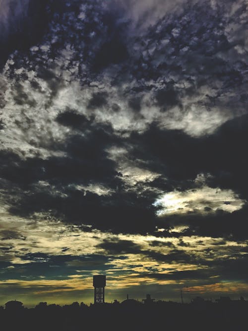 Free stock photo of clouds, dark, dark clouds