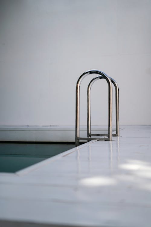 A Stainless Steel Pool Handrail