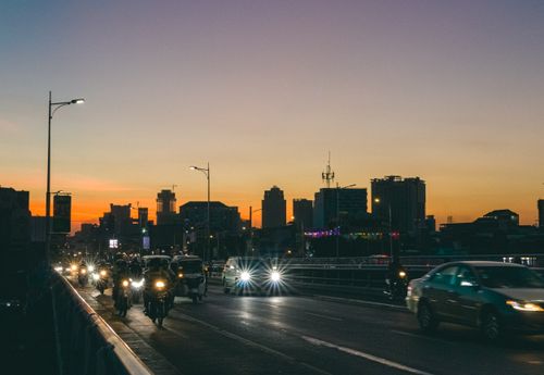 Free stock photo of busy street, city, city street Stock Photo