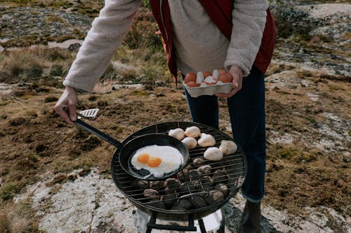 Ilmainen kuvapankkikuva tunnisteilla Aamiainen, barbeque, etusäleikkö