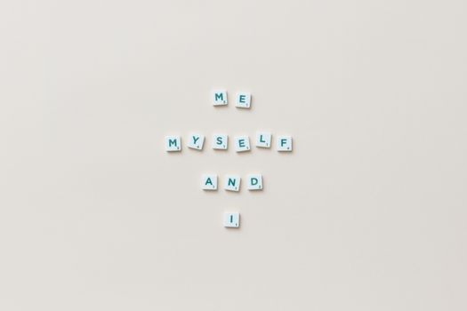 Words Spelled with Scrabble Tiles