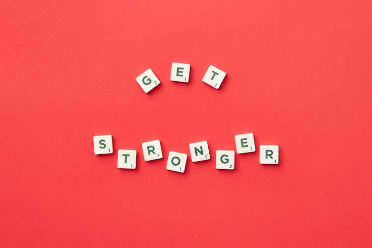 Get Stronger Text