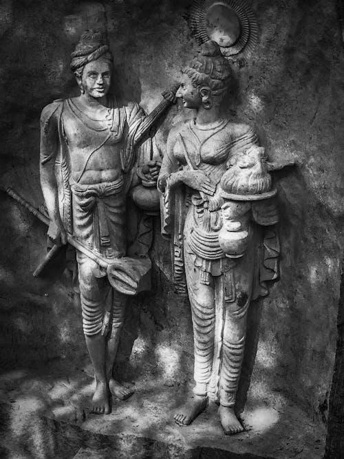 Imagine de stoc gratuită din statui, statui de cuplu