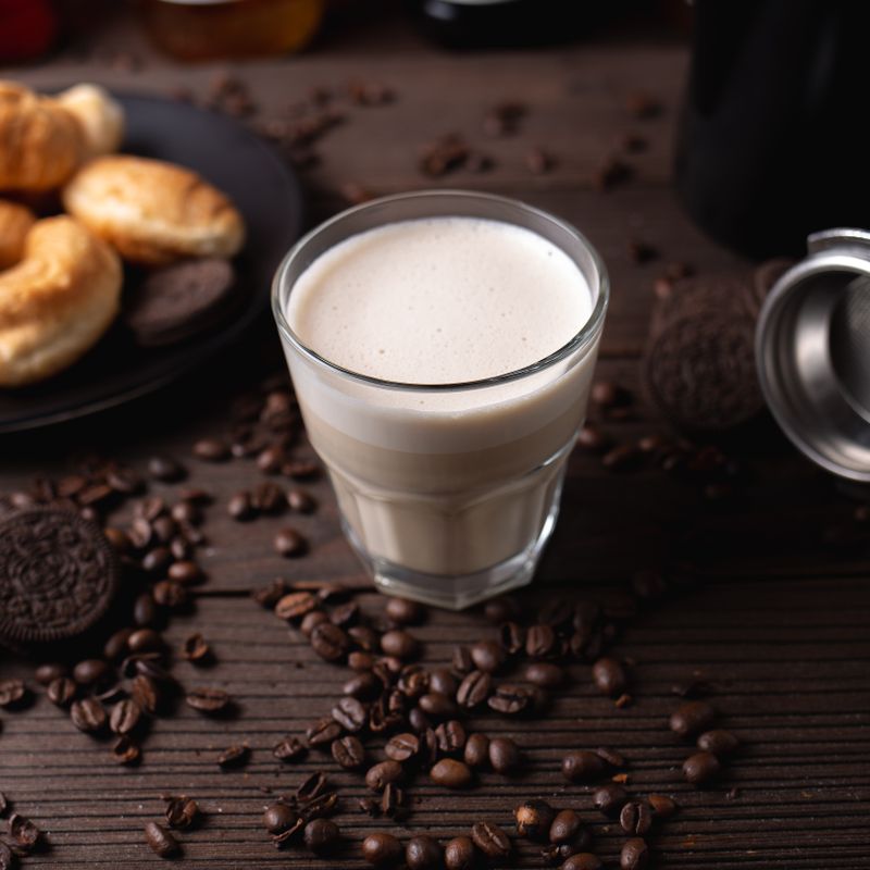 Sweet Condensed Milk Hot Coffee