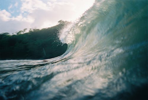 бесплатная Бесплатное стоковое фото с вода, волна, всплеск Стоковое фото