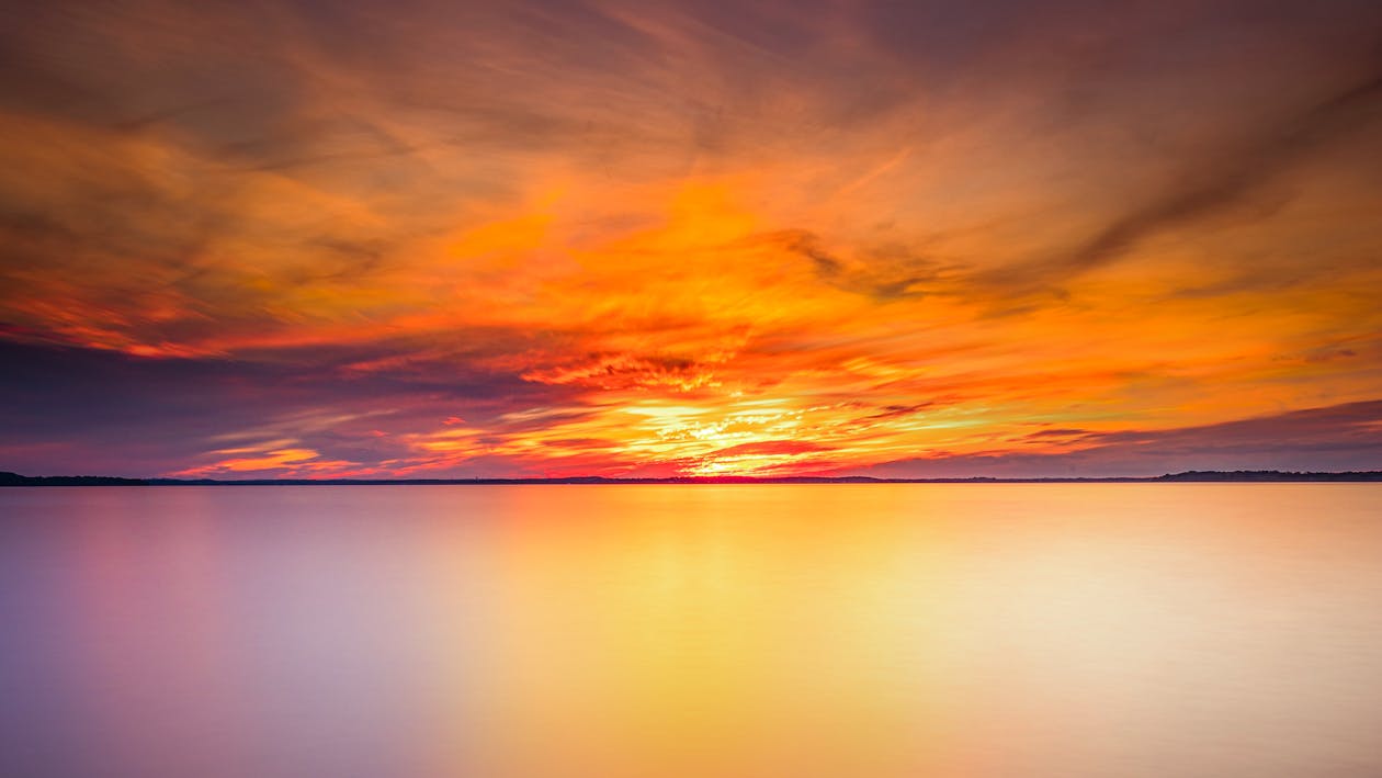 Бесплатное стоковое фото с безмятежный, восход, горизонт