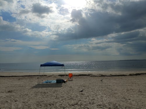 Free stock photo of beach, cloudy, florida Stock Photo