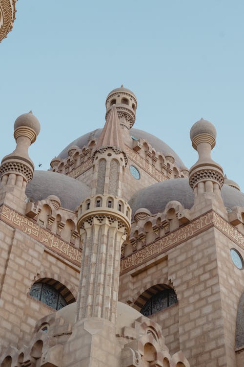 Al Noor Mosque Under Blue Sky