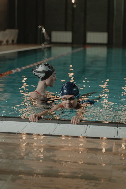 Two Women in the Swimming Pool