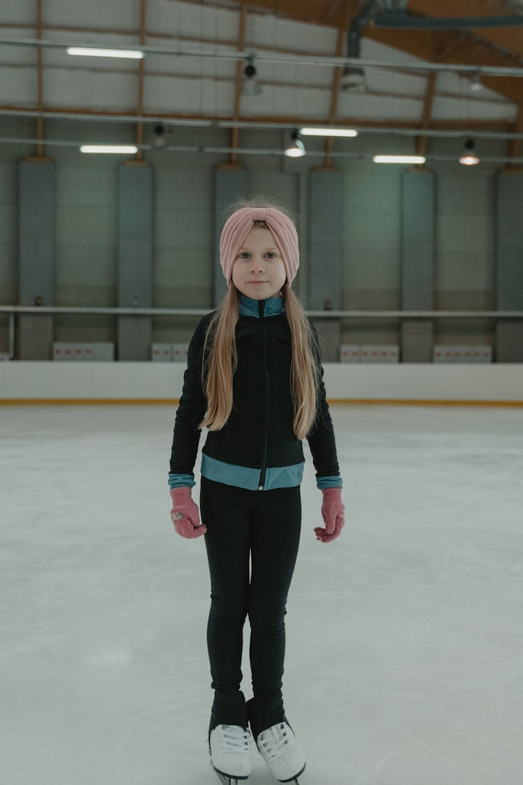 Girl In An Ice Rink