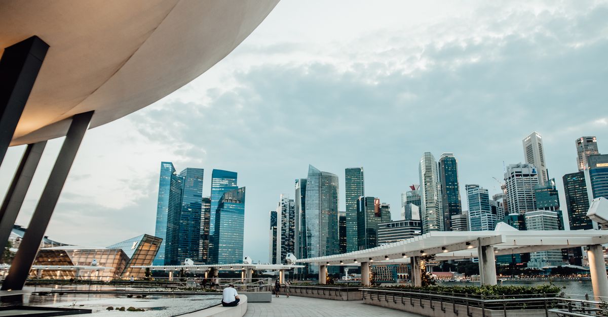 City Skyline of High Rise Buildings · Free Stock Photo