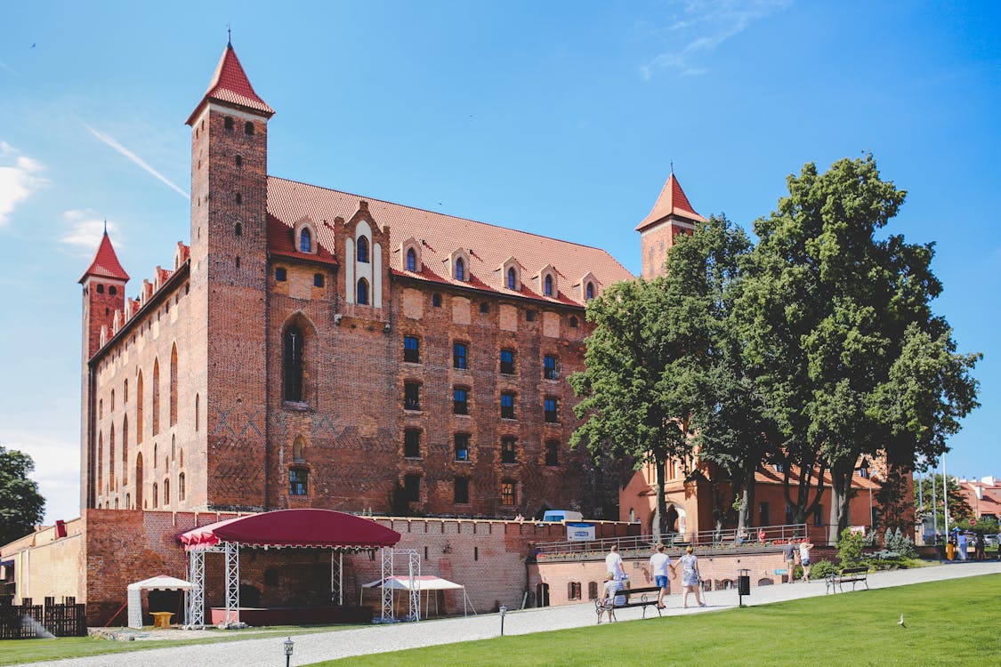 Free Castle in Poland Stock Photo