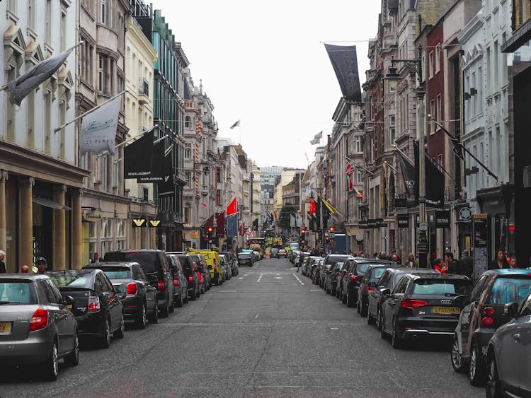 Cars Parked On The Street