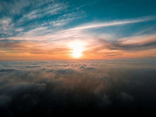 Foto stok gratis awan, bening, berawan