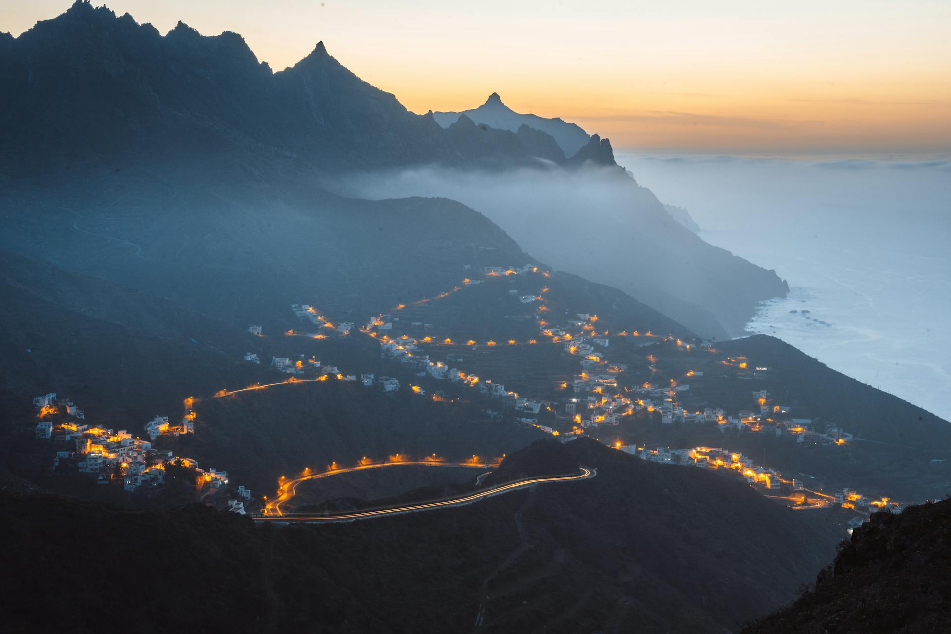 Aerial View of City