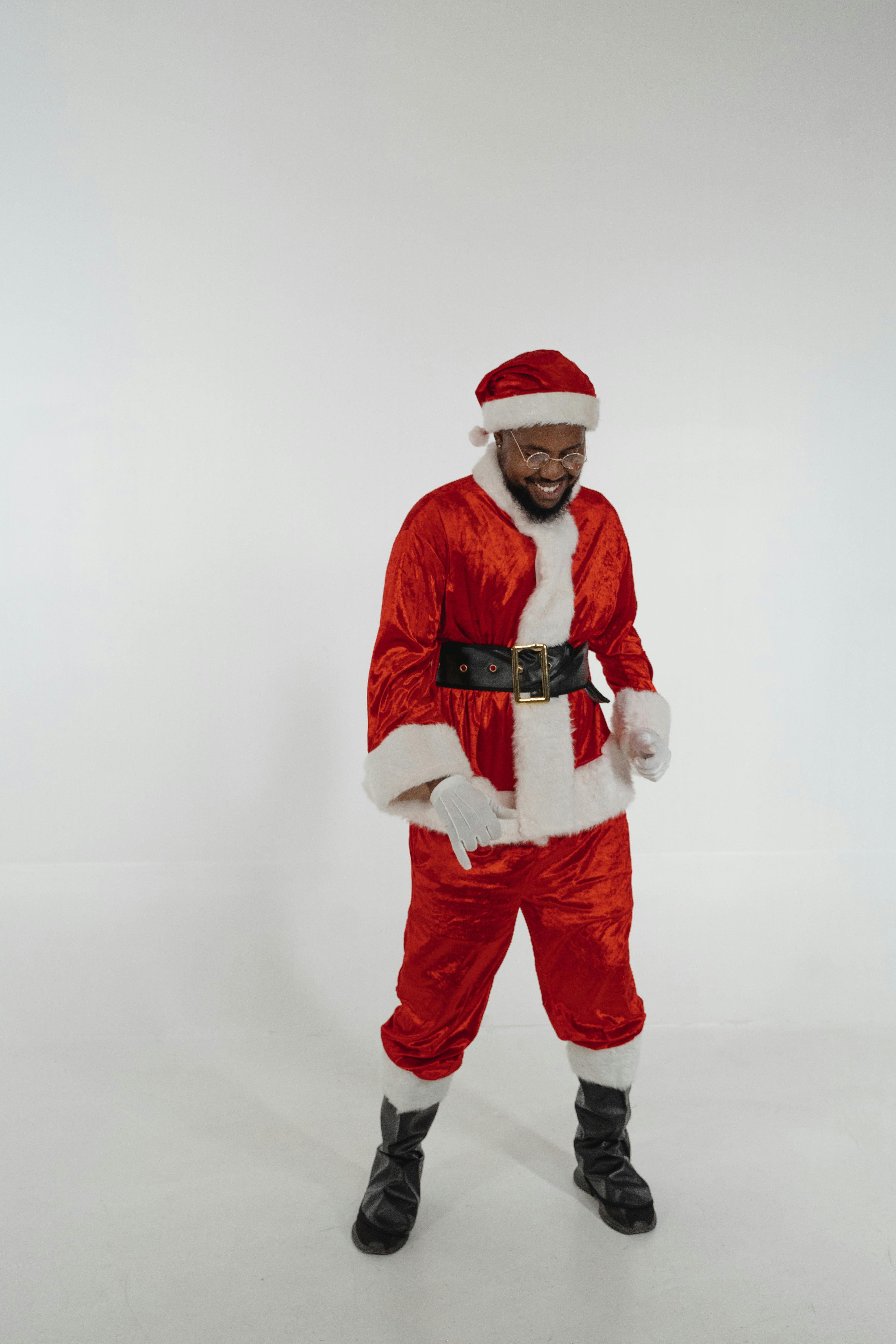 Santa claus fancy store dress