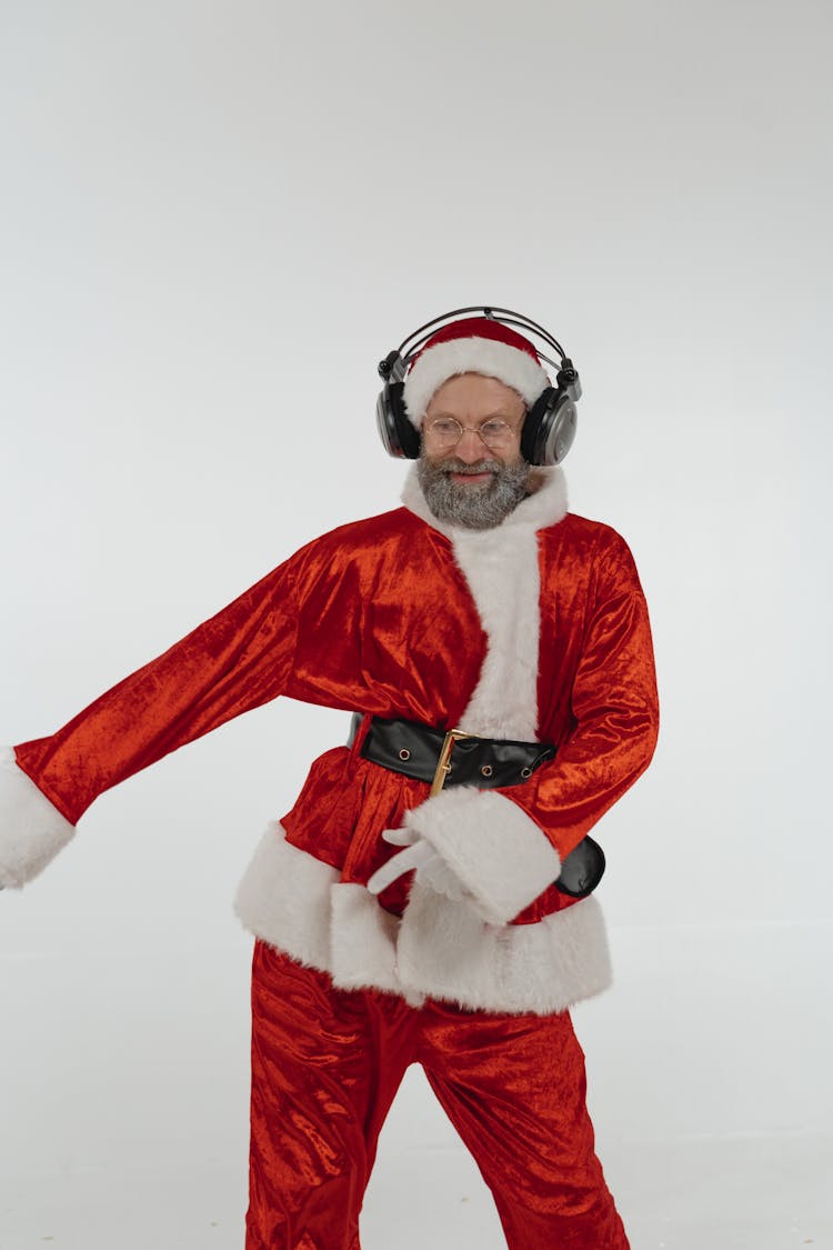 Man In Santa Claus Costume