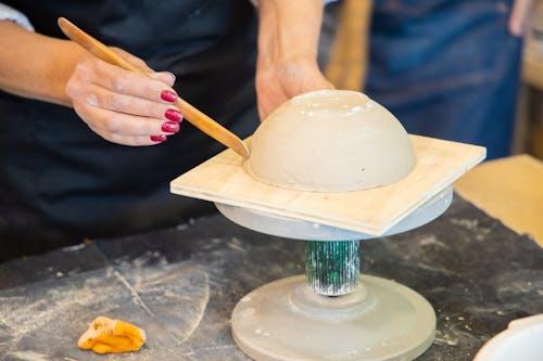 A Person Doing Pottery 