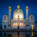 White and Gold Cathedral during Night Time