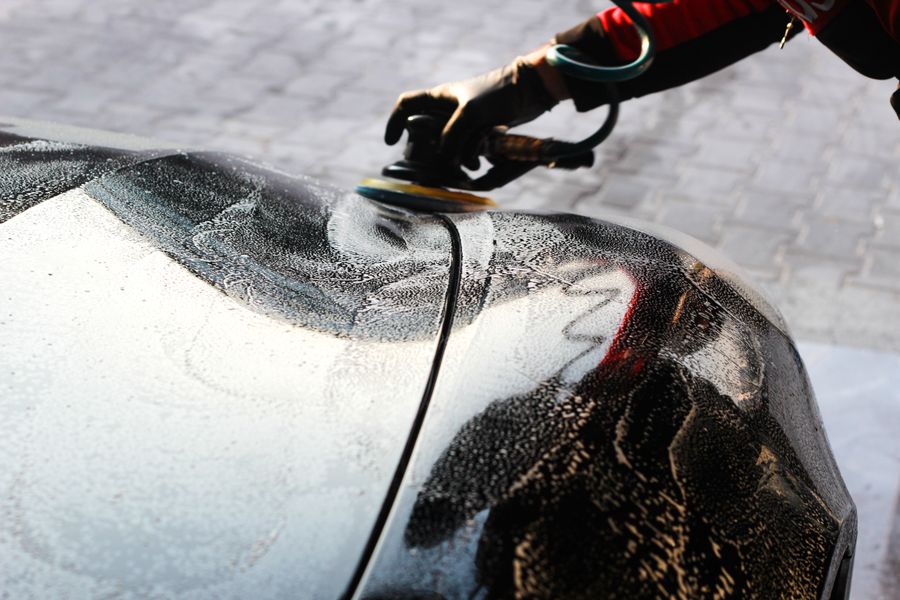 Recent mobile auto detailing work