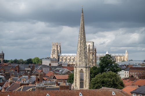 Church Tower in City