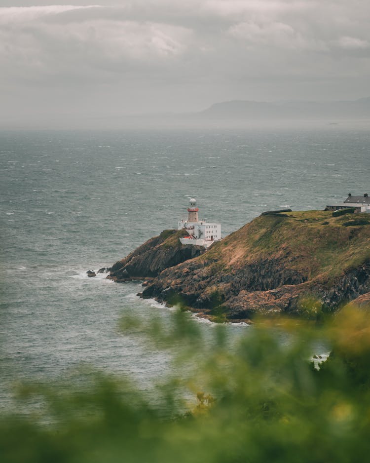 Baily Lighthouse In Drone 